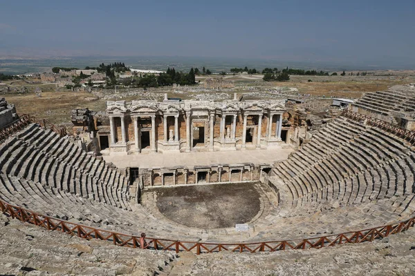 Teatro de Hierápolis en Turquía — Foto de Stock