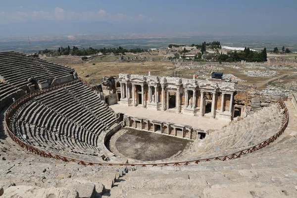 Theater van Hiërapolis in Turkije — Stockfoto