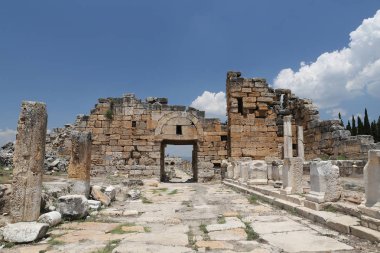Frontinus Street, Hierapolis antik kenti, Türkiye
