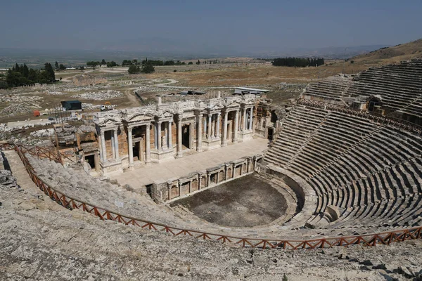 Театр Гієраполі в Туреччині — стокове фото