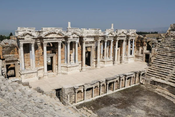 Teatro de Hierápolis na Turquia — Fotografia de Stock