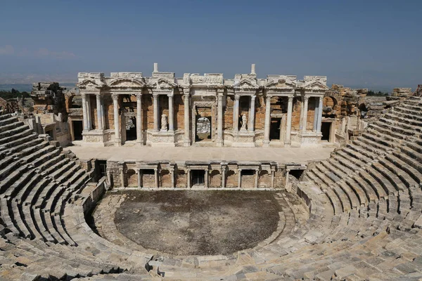 Teatro di Hierapolis in Turchia — Foto Stock
