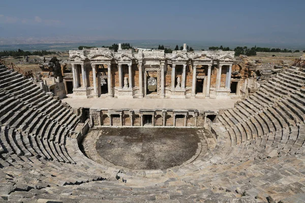 Teatro di Hierapolis in Turchia — Foto Stock