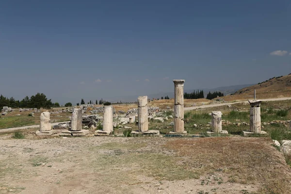 ヒエラポリスの古代都市、トルコの遺跡 — ストック写真