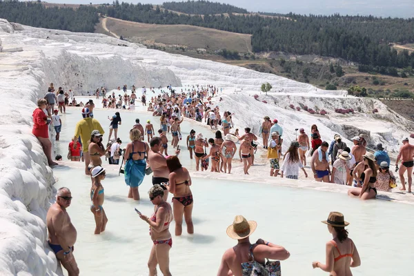 Pamukkale 'de Travertines