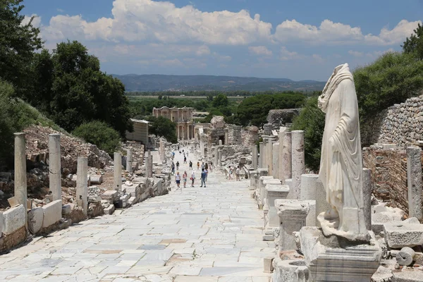 Efes Antik Kenti antik Caddesi