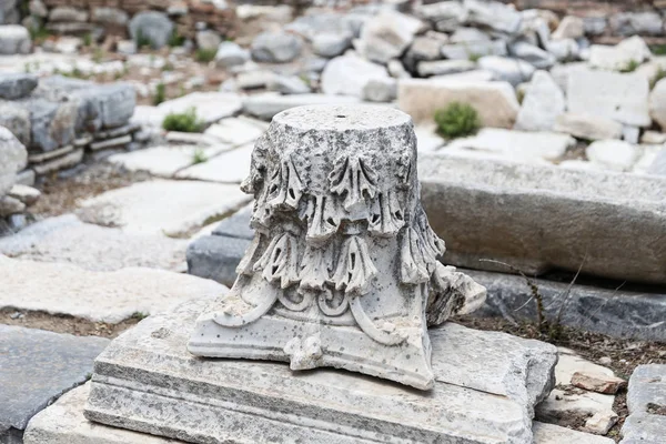 Ruinas en Éfeso Ciudad Antigua — Foto de Stock