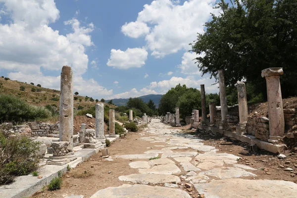 Strada nello Stato Agorà di Efeso — Foto Stock