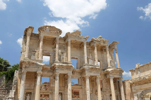 Bibliothèque de Celsus à Ephèse Images De Stock Libres De Droits