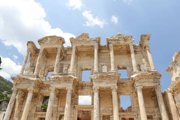 Bibliothèque de Celsus à Ephèse Images De Stock Libres De Droits