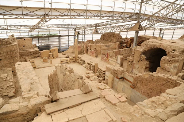 エフェソス古代都市のテラスハウス — ストック写真