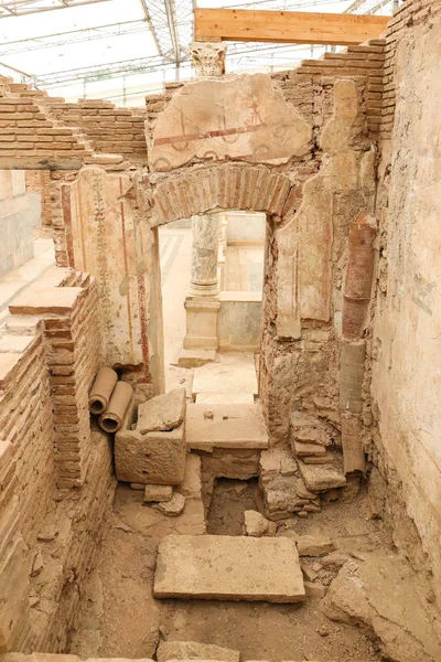 Terraço Casas em Éfeso Cidade Antiga — Fotografia de Stock