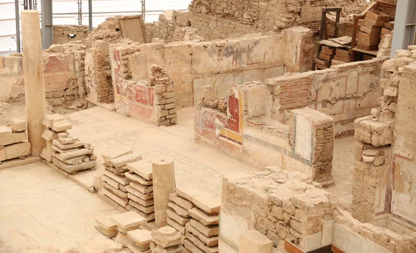 Террасные дома в древнем городе Эфес — стоковое фото