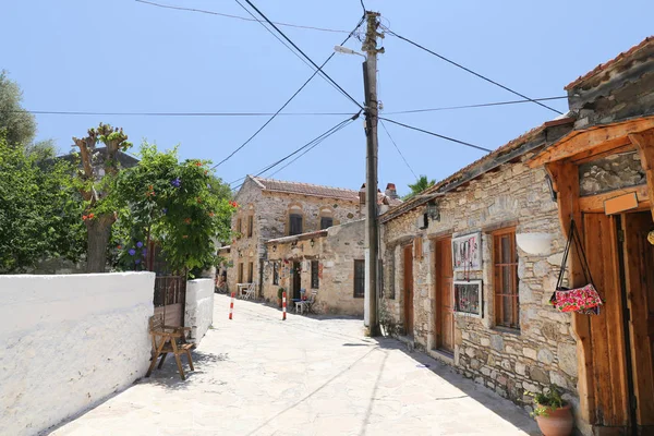 sokak eski Datça, Muğla, Türkiye