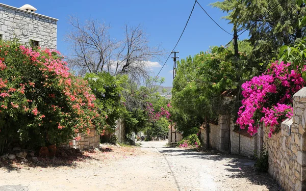 sokak eski Datça, Muğla, Türkiye