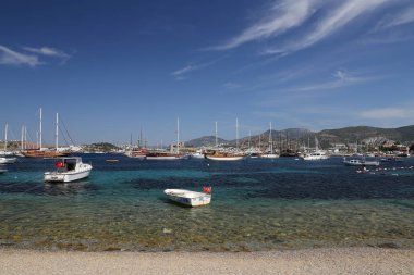 Bodrum şehir Türkiye'de