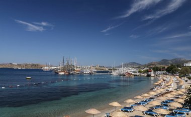 Bodrum şehir Türkiye'de