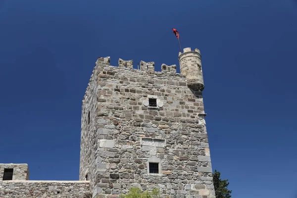 Πύργος του Μποντρούμ κάστρο στην Τουρκία — Φωτογραφία Αρχείου