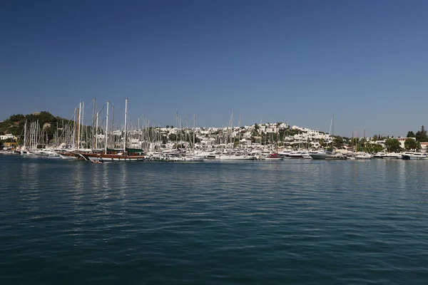 Sailboats in Bodrum Marina — Stock Photo, Image