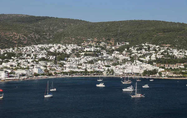 Bodrum Cidade na costa do mar Egeu da Turquia — Fotografia de Stock