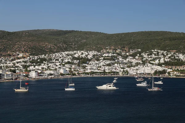 Türkiye 'nin Ege kıyısındaki Bodrum Kasabası