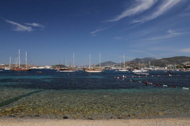 Bodrum şehir Türkiye'de