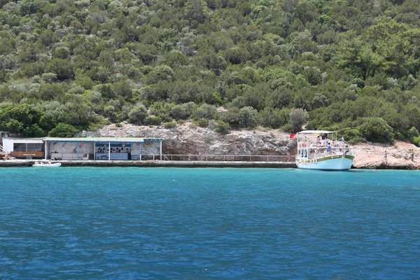 Isla Karaada en el Mar Egeo, Bodrum, Turquía — Foto de Stock