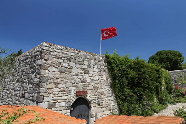 Gebäude in der Burg von Bodrum, Türkei — Stockfoto