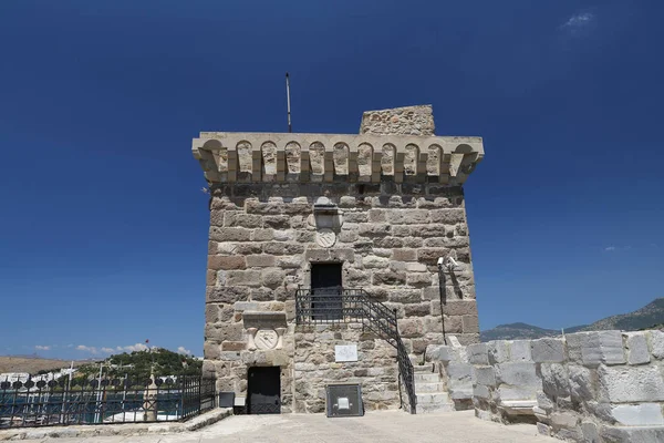 Tornet i Bodrum Castle i Turkiet — Stockfoto