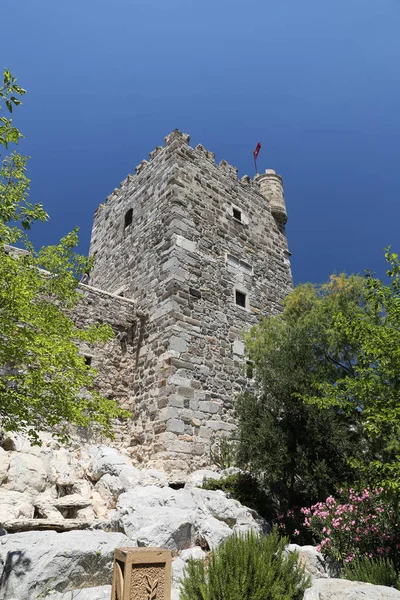 Tour du château de Bodrum en Turquie — Photo