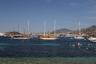 Bodrum şehir Türkiye'de