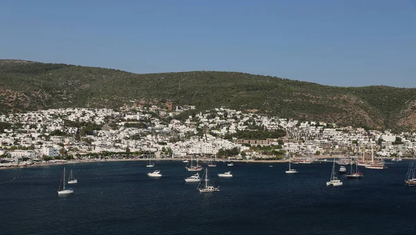 Bodrum Stad in de Egeïsche kust van Turkije — Stockfoto