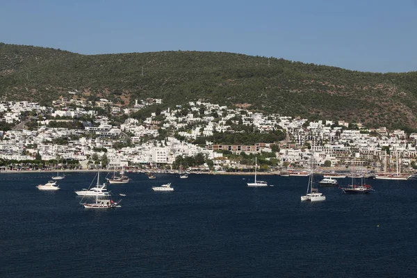 Türkiye 'nin Ege kıyısındaki Bodrum Kasabası