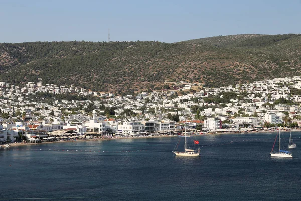 Türkiye 'nin Ege kıyısındaki Bodrum Kasabası