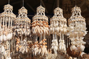 Bodrum'da Hediyelik eşya kabukları