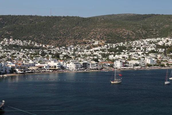 Bodrum Ciudad en la costa del mar Egeo de Turquía — Foto de Stock