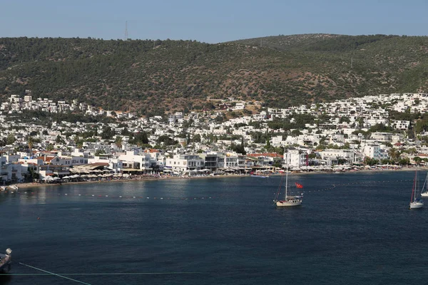 Türkiye 'nin Ege kıyısındaki Bodrum Kasabası