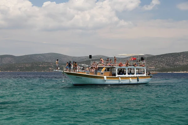 Bodrum, Türkiye'deki tekne turu — Stok fotoğraf
