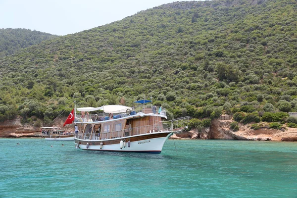 Výletní plavby v Bodrum, Turecko — Stock fotografie