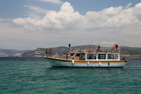 Bodrum, Türkiye'deki tekne turu — Stok fotoğraf