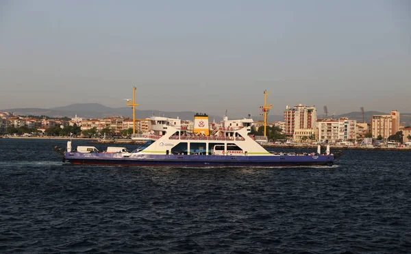 Ferry em Canakkale — Fotografia de Stock