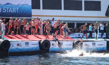 Samsung Boğaz'ın çapraz Continental rekabet 2017 Yüzme