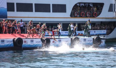 Samsung Boğaz'ın çapraz Continental rekabet 2017 Yüzme