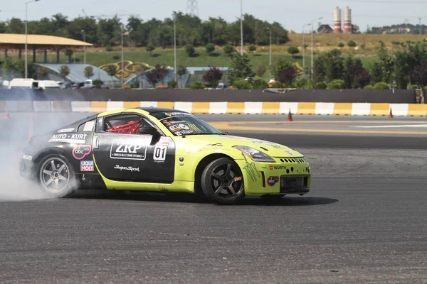 Apex Masters turecké Drift Series Istanbul závod 2017 — Stock fotografie