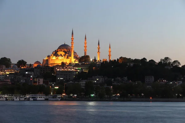 Suleymaniye Mosque in Istanbul City — Stock Photo, Image