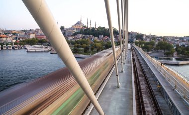 Haliç Metro Köprüsü, Istanbul, Türkiye