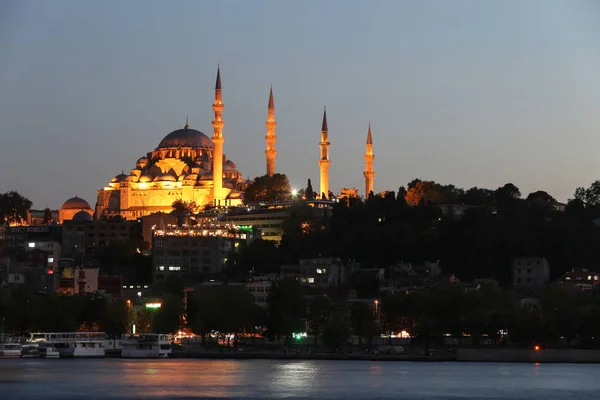 Suleymaniye Mosque in Istanbul City — Stock Photo, Image