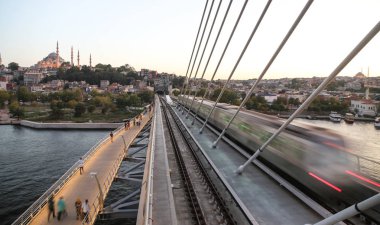 Haliç Metro Köprüsü, Istanbul, Türkiye