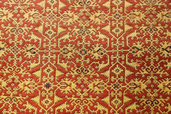 Detail of Turkish Carpet in Istanbul City — Stock Photo, Image