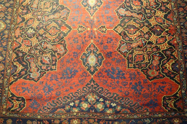 Detail of Turkish Carpet in Istanbul City — Stock Photo, Image